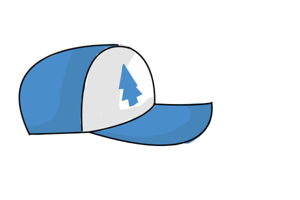 Dippy hat