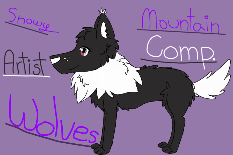 Snowy Mountain Wolves (ARTIST COMP.)