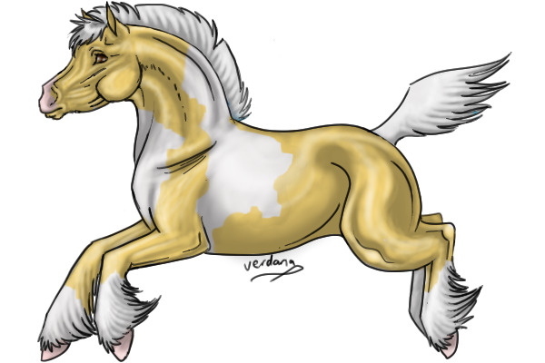 palomino stallion :)