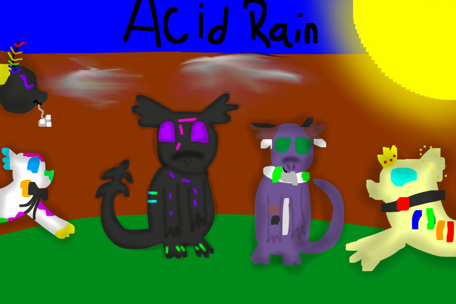 Acid Rain A Pocket Snake Comic (REMAKE) Cover