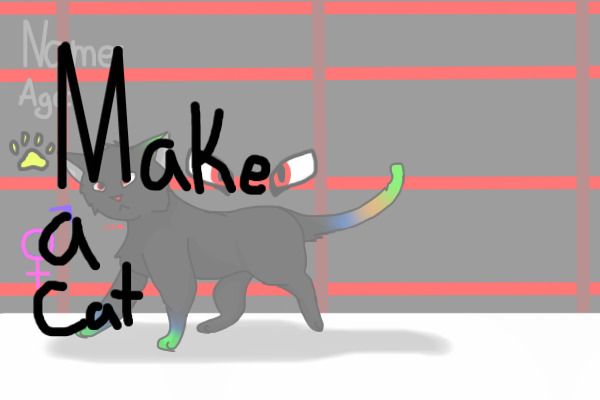 Make a Cat (editable)