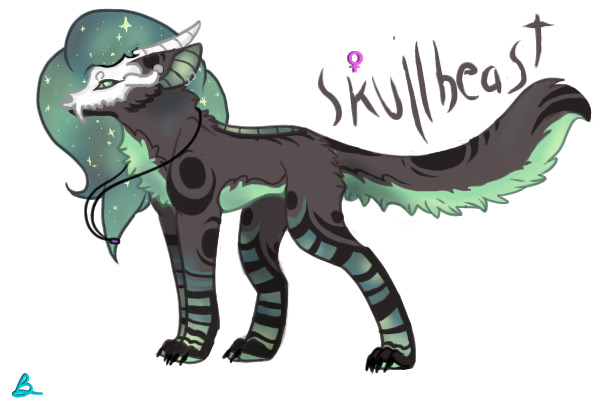 Skullbeast character - auction over