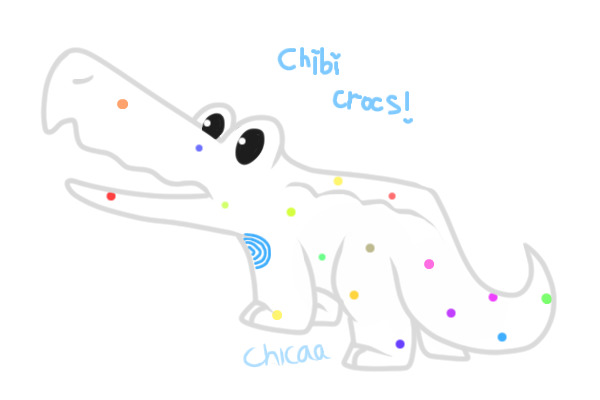 ♥Chibi Crocs♥FREE Custom made adorable crocodiles!♥