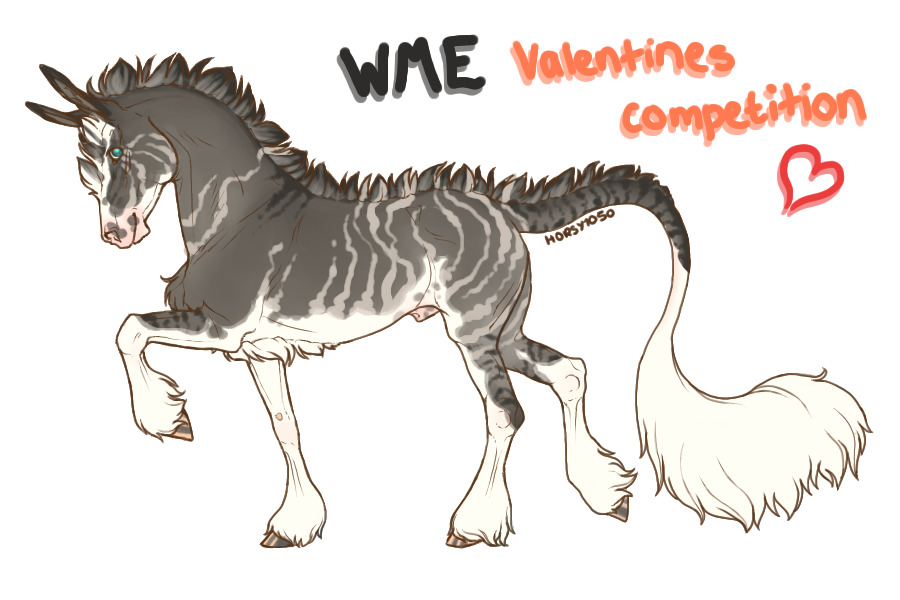 WME Valentine Entry - Grullo Splash