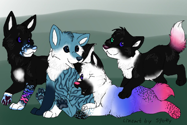 Rex and Arian's Second Generation Pups <3