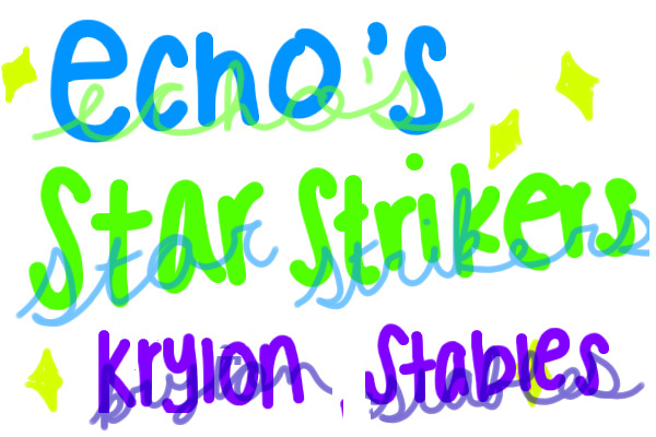 Echo's Star Strikers  (Krylon Stables)