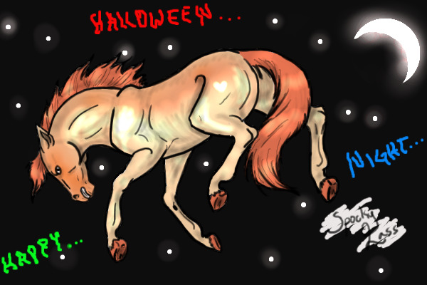 halloween horse