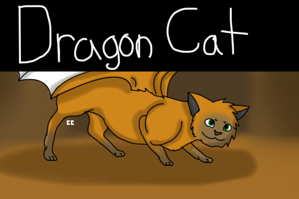 Dragon Cat Editable (V.2)