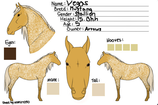 Mystery Foal Ref - Roan