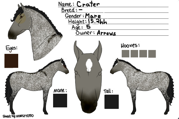 Mystery Foal Ref - Roan