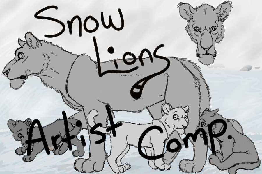 ~ Pls move to Editable ~ Snow Lions Artist Competition