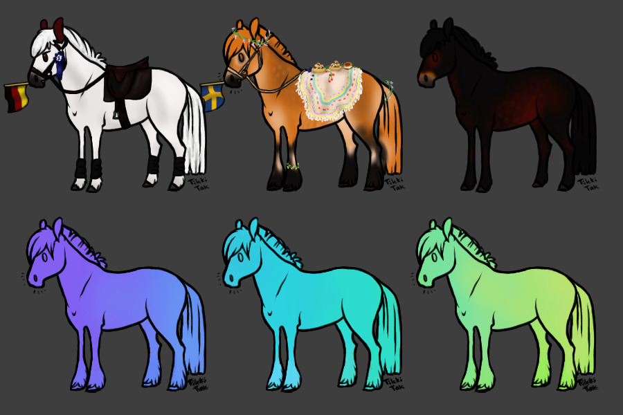 Horses of Different Places