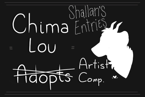 Shallan's Chima Lou Entries