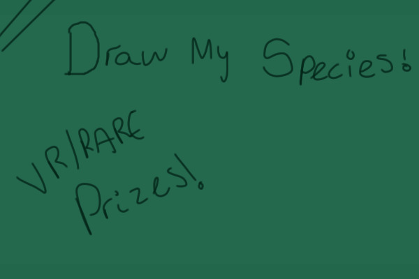 Draw my species (kiniun's) (WINNERS ANNOUNCED)