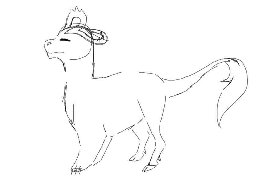 unicorn concept sketch