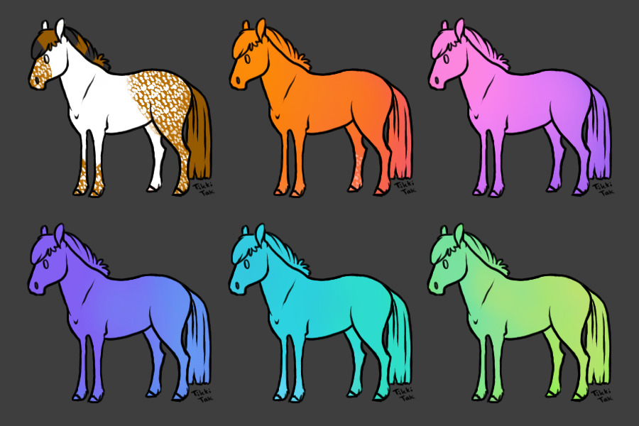 Horse Adoptions! -wip-