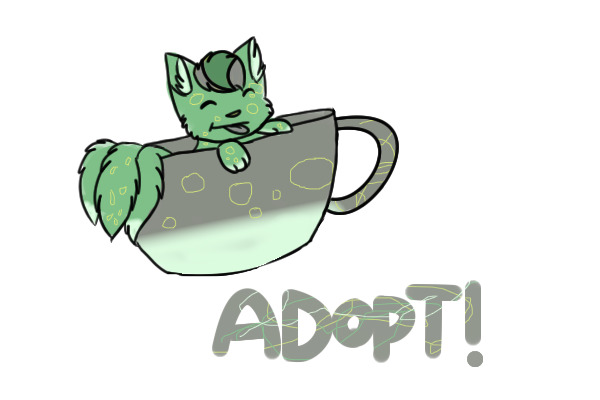 St. Patty's KitTeacup