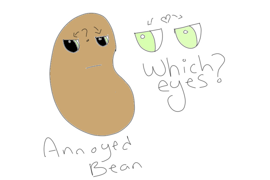 Annoyed Bean