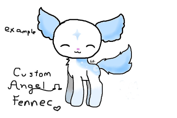 Custom Angel Fennecs!