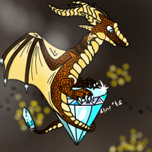 A dragon and a diamond - avatar
