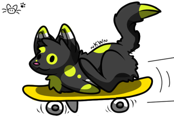 Skateboardin' Around!~