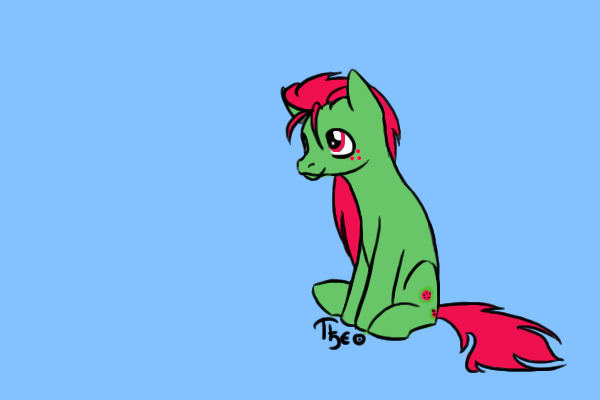 A Watermelon Pony :3