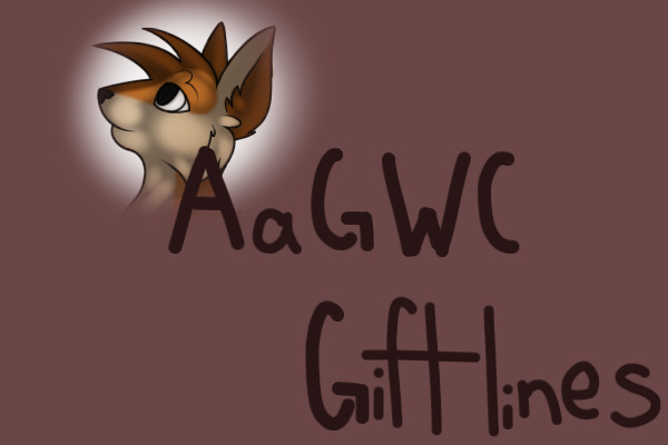 AaGWC Giftlines!  - WITH SIMPLE SHADING