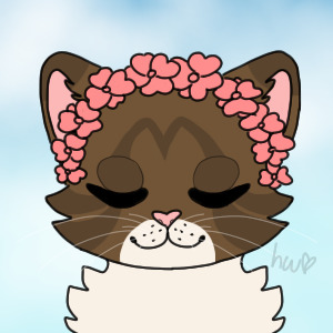 Cat Flower Crown Editable (new lines!)