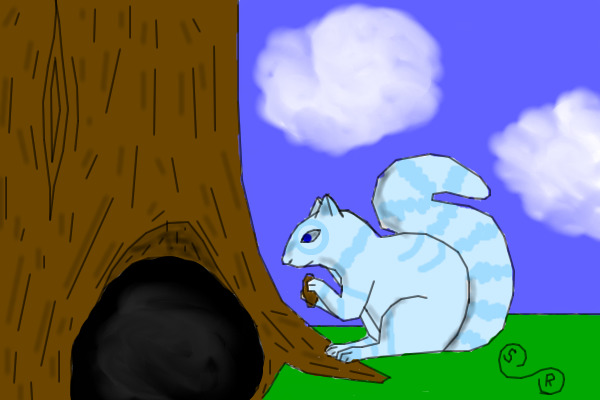 Morgan as a Squirrel ♥