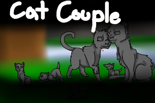 Make your own Cat Couple {{Editable}}