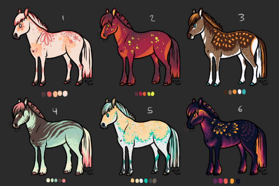 Random Palette Designs