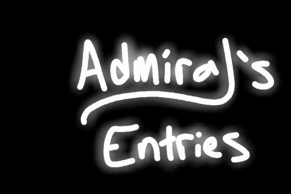 Admiral's Entries