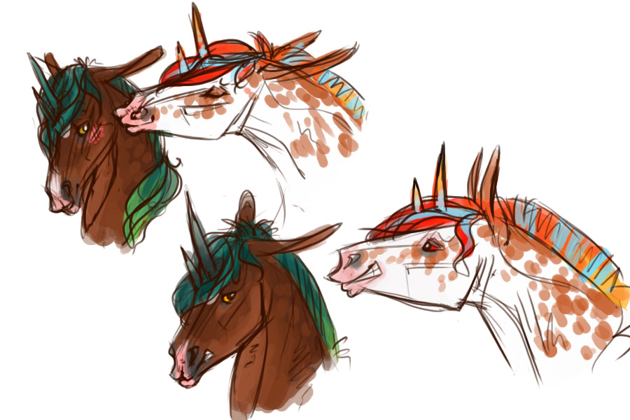 Warm-Up Ponies