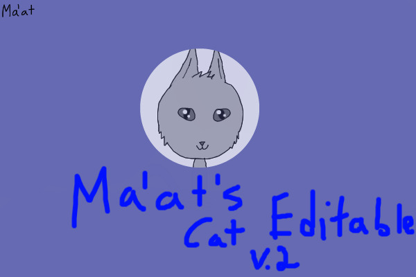 Cat Editable V.2