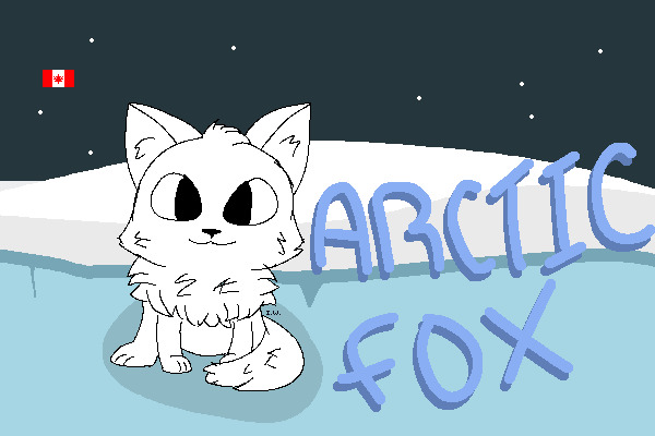 Canada - Arctic fox! c: