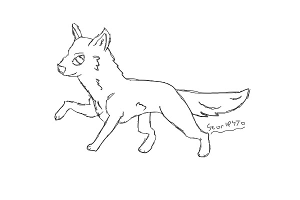 Wolf sketch #1