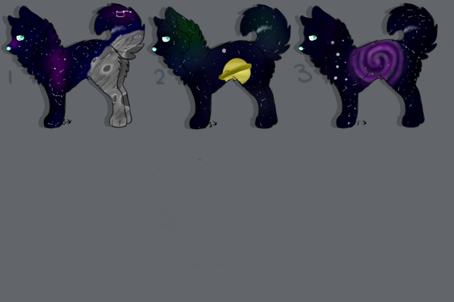 space dog adopts