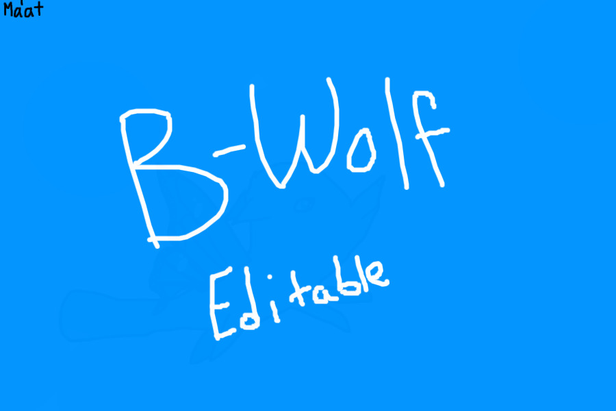 B-Wolf editable