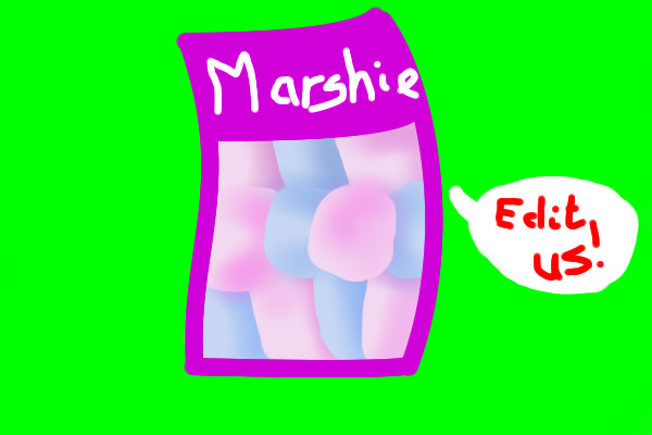 Marshie (Marshmallow) Editable!