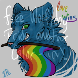 Free Wolf/Dog LoveWins avatars
