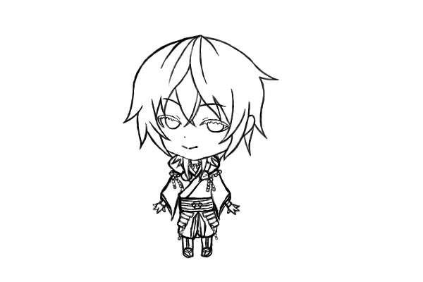Tsurumaru Chibi(wip)