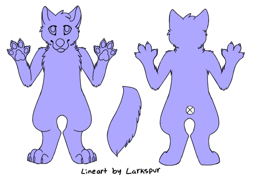 Fursuit Reference Editable -Cat Added-