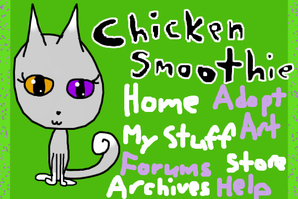 Ametrine Chicken Smoothie Logo
