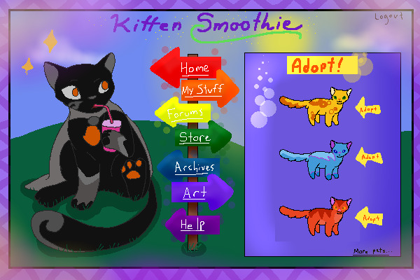 Kitten Smoothie