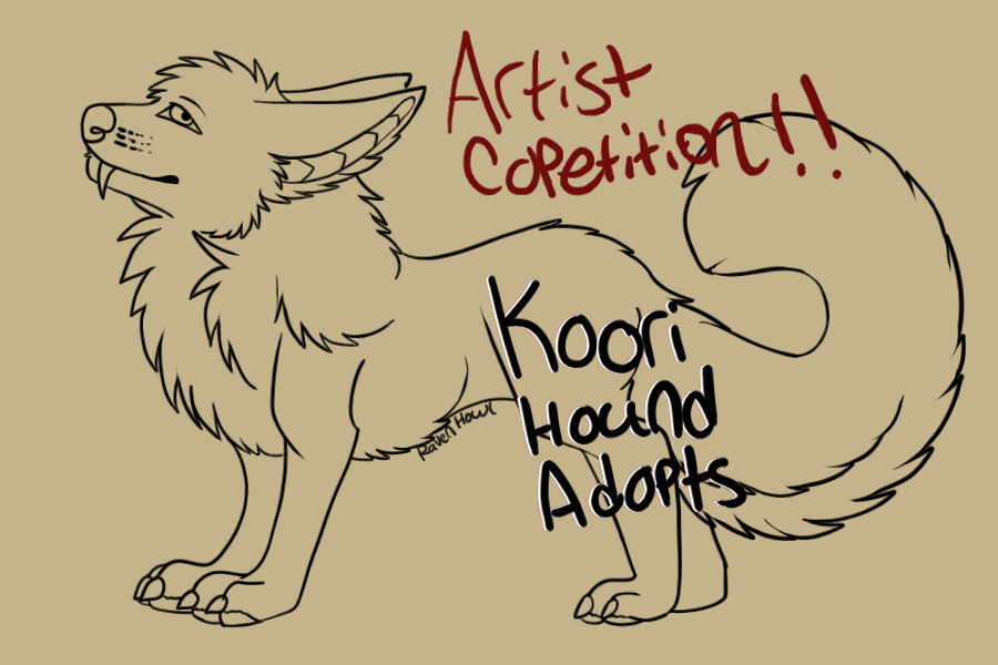 Koori Hound Artist Competition!!