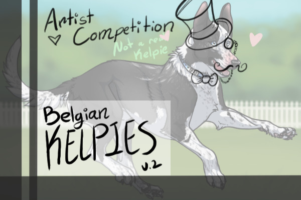 Belgian Kelpie Artist Competition (ongoing)