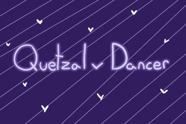 NB# 85 Quetzal x Dancer