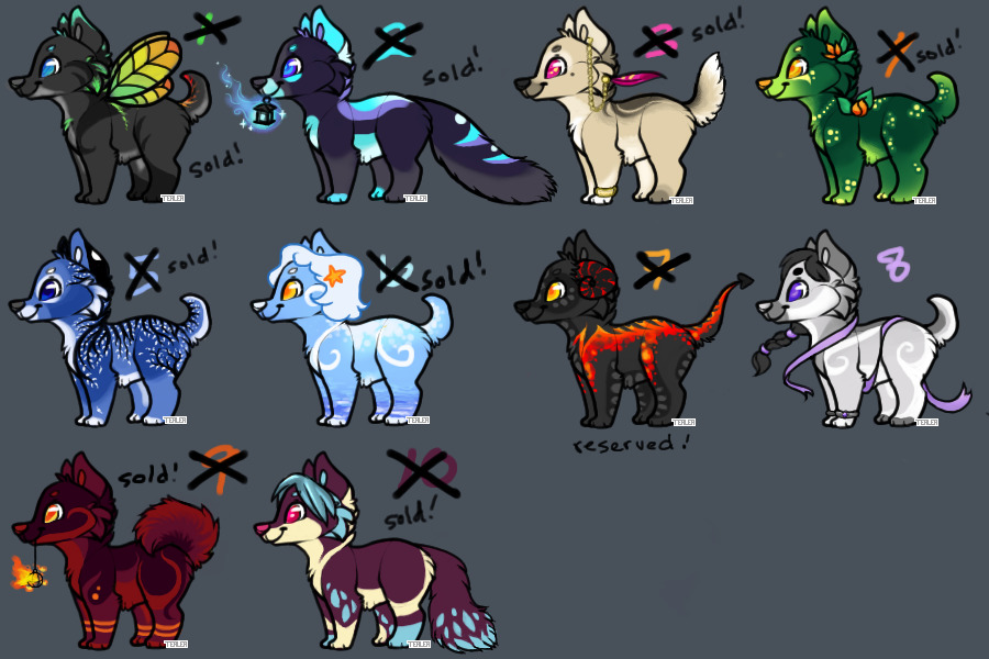 Selling adoptables! [1/10 Open!]