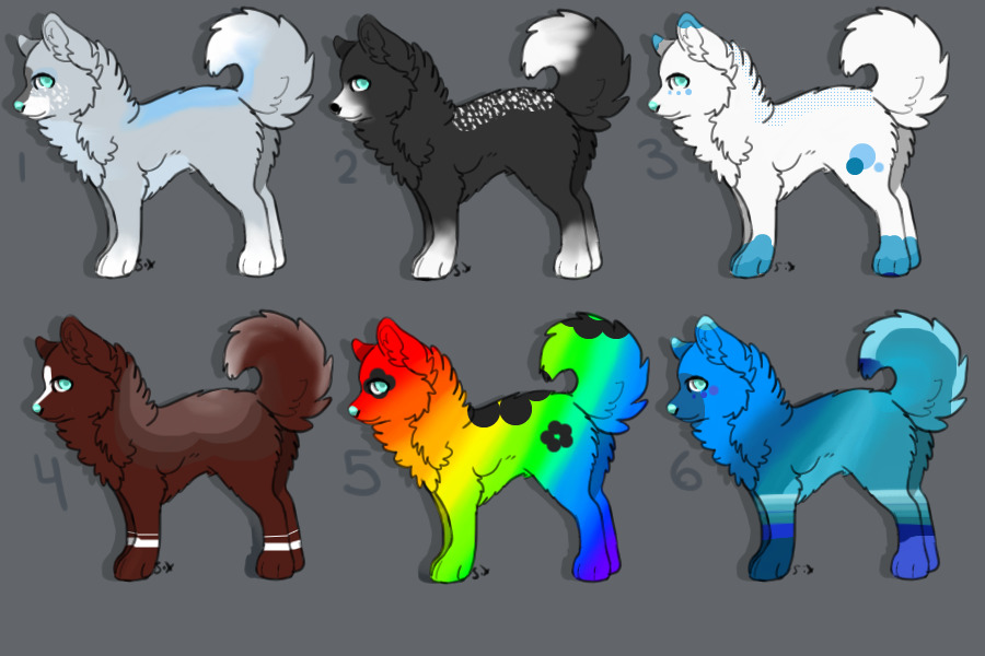 Wolf Adoptables!