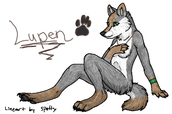 Lupen as an Anthro